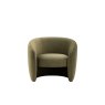 Gallery Direct Curvo Armchair in Moss Green Gallery Direct Curvo Armchair in Moss Green