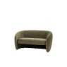 Gallery Direct Curvo 2 Seater Sofa in Moss Green Gallery Direct Curvo 2 Seater Sofa in Moss Green