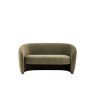 Gallery Direct Curvo 2 Seater Sofa in Moss Green Gallery Direct Curvo 2 Seater Sofa in Moss Green