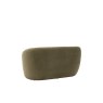 Gallery Direct Curvo 2 Seater Sofa in Moss Green Gallery Direct Curvo 2 Seater Sofa in Moss Green