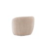 Gallery Direct Curvo Armchair in Cream Gallery Direct Curvo Armchair in Cream