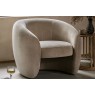 Gallery Direct Curvo Armchair in Cream Gallery Direct Curvo Armchair in Cream