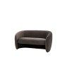 Gallery Direct Curvo 2 Seater Sofa in Espresso Gallery Direct Curvo 2 Seater Sofa in Espresso