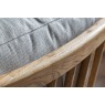 Gallery Direct Reliant Armchair in Natural Linen Gallery Direct Reliant Armchair in Natural Linen