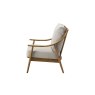 Gallery Direct Reliant Armchair in Natural Linen Gallery Direct Reliant Armchair in Natural Linen