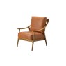 Gallery Direct Reliant Armchair in Brown Leather Gallery Direct Reliant Armchair in Brown Leather