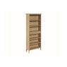 Cotswold Oak Tall Bookcase with Drawer