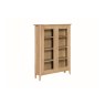 Cotswold Oak Glazed Display Cabinet