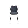Turin Sintered Stone 130-160cm Extending Dining Table Set & 4 Dark Grey Chairs Turin Sintered Stone 130-160cm Extending Dining Table Set & 4 Dark Grey Chairs