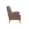 GFA Isla Fireside Chair in Mink Fabric GFA Isla Fireside Chair in Mink Fabric
