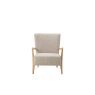 Gallery Direct Chedworth Armchair in Natural Linen Fabric Gallery Direct Chedworth Armchair in Natural Linen Fabric