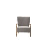 Gallery Direct Chedworth Armchair in Charcoal Fabric Gallery Direct Chedworth Armchair in Charcoal Fabric