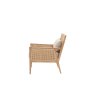 Gallery Direct Nagoya Rattan Armchair with Natural Seat Cushions Gallery Direct Nagoya Rattan Armchair with Natural Seat Cushions