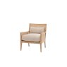 Gallery Direct Nagoya Rattan Armchair with Natural Seat Cushions Gallery Direct Nagoya Rattan Armchair with Natural Seat Cushions