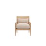 Gallery Direct Nagoya Rattan Armchair with Natural Seat Cushions Gallery Direct Nagoya Rattan Armchair with Natural Seat Cushions