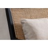 Gallery Direct Nagoya Black Wood Rattan Armchair with Cream Seat Cushions Gallery Direct Nagoya Black Wood Rattan Armchair with Cream Seat Cushions