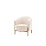 Gallery Direct Tindon Armchair in Natural Fabric Gallery Direct Tindon Armchair in Natural Fabric