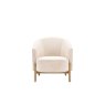Gallery Direct Tindon Armchair in Natural Fabric Gallery Direct Tindon Armchair in Natural Fabric