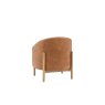Gallery Direct Tindon Armchair in Vintage Brown Leather Gallery Direct Tindon Armchair in Vintage Brown Leather