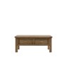 Gallery Direct Hardwick Smoked Oak 2 Drawer Coffee Table Gallery Direct Hardwick Smoked Oak 2 Drawer Coffee Table