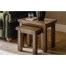 Gallery Direct Hardwick Smoked Oak Nest of Tables