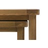 Gallery Direct Hardwick Smoked Oak Nest of Tables Gallery Direct Hardwick Smoked Oak Nest of Tables