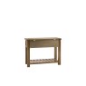 Gallery Direct Hardwick Smoked Oak 1 Drawer Console Table Gallery Direct Hardwick Smoked Oak 1 Drawer Console Table