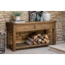 Gallery Direct Hardwick Smoked Oak 2 Drawer Console Table Gallery Direct Hardwick Smoked Oak 2 Drawer Console Table