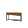 Gallery Direct Hardwick Smoked Oak 2 Drawer Console Table Gallery Direct Hardwick Smoked Oak 2 Drawer Console Table