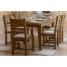 Gallery Direct Hardwick Smoked Oak Ext 160-210cm Dining Table Gallery Direct Hardwick Smoked Oak Ext 160-210cm Dining Table