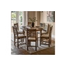 Gallery Direct Hardwick Smoked Oak Round Ext 110-145cm Dining Table Gallery Direct Hardwick Smoked Oak Round Ext 110-145cm Dining Table