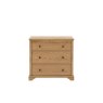 Gallery Direct Malvern Natural Oak 3 Drawer Chest of Drawers Gallery Direct Malvern Natural Oak 3 Drawer Chest of Drawers