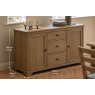 Gallery Direct Malvern Natural Oak 3 Drawer Large Sideboard Gallery Direct Malvern Natural Oak 3 Drawer Large Sideboard