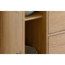 Gallery Direct Malvern Natural Oak 3 Drawer Large Sideboard