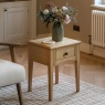 Gallery Direct Malvern Natural Oak 1 Drawer Side Table Gallery Direct Malvern Natural Oak 1 Drawer Side Table