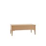 Gallery Direct Malvern Natural Oak 1 Drawer Coffee Table Gallery Direct Malvern Natural Oak 1 Drawer Coffee Table