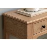 Gallery Direct Malvern Natural Oak 1 Drawer Console Table Gallery Direct Malvern Natural Oak 1 Drawer Console Table