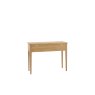 Gallery Direct Malvern Natural Oak 1 Drawer Console Table Gallery Direct Malvern Natural Oak 1 Drawer Console Table
