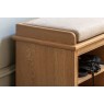 Gallery Direct Malvern Natural Oak Hall Bench Gallery Direct Malvern Natural Oak Hall Bench