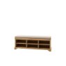 Gallery Direct Malvern Natural Oak Hall Bench Gallery Direct Malvern Natural Oak Hall Bench