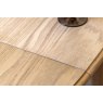 Gallery Direct Malvern Natural Oak Round Extending 100-155cm Dining Table Gallery Direct Malvern Natural Oak Round Extending 100-155cm Dining Table