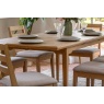 Gallery Direct Malvern Natural Oak Extending 150-200cm Dining Table Gallery Direct Malvern Natural Oak Extending 150-200cm Dining Table