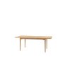 Gallery Direct Malvern Natural Oak Extending 150-200cm Dining Table Gallery Direct Malvern Natural Oak Extending 150-200cm Dining Table