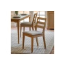 Gallery Direct Malvern Natural Oak Dining Chairs (Pair)