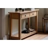 Gallery Direct Eton Natural 2 Drawer Console Table Gallery Direct Eton Natural 2 Drawer Console Table