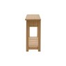 Gallery Direct Eton Natural 2 Drawer Console Table Gallery Direct Eton Natural 2 Drawer Console Table