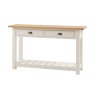 Gallery Direct Eton Painted White 2 Drawer Console Table Gallery Direct Eton Painted White 2 Drawer Console Table