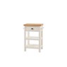 Gallery Direct Eton Painted White Butchers Block Gallery Direct Eton Painted White Butchers Block