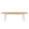 Gallery Direct Eton Painted White Ext 180-230cm Dining Table Gallery Direct Eton Painted White Ext 180-230cm Dining Table