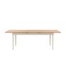 Gallery Direct Eton Painted White Ext 180-230cm Dining Table